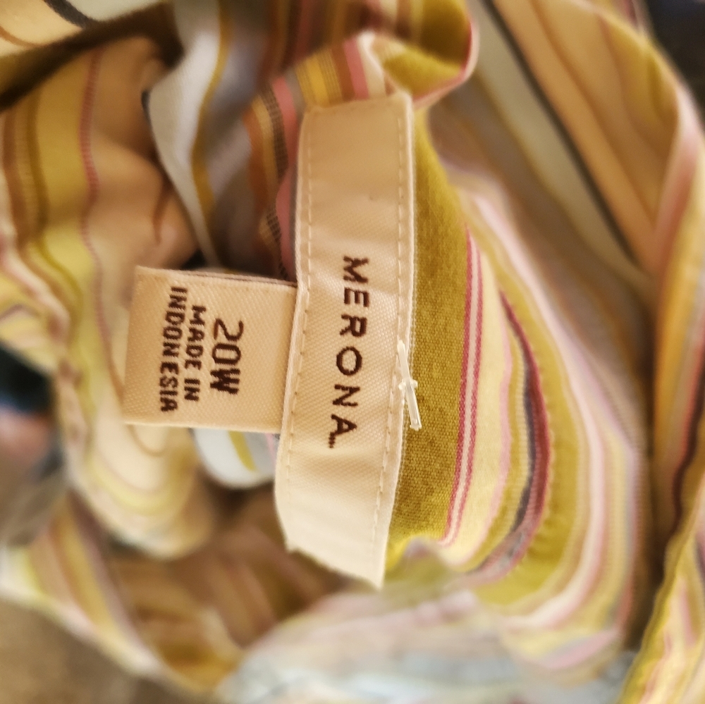 5/$20 Plus size Merona button down - Picture 5 of 8
